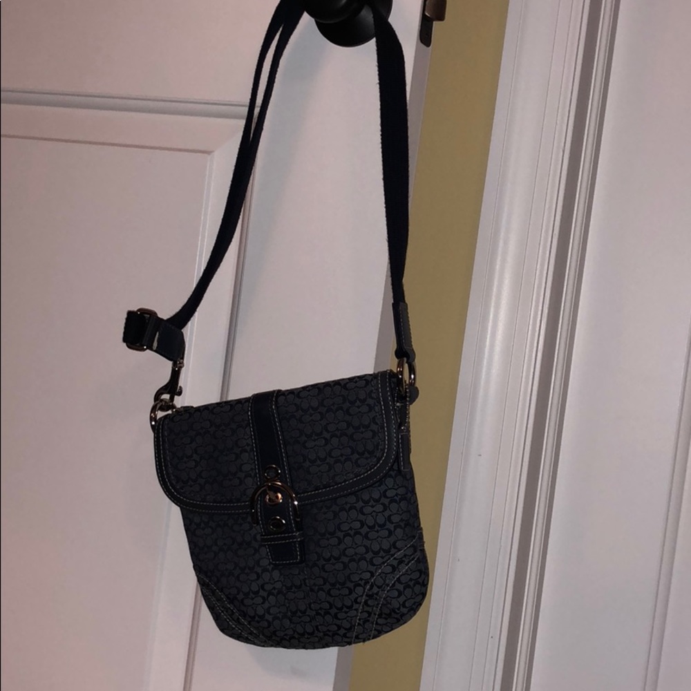 Blue coach bag new with tags!